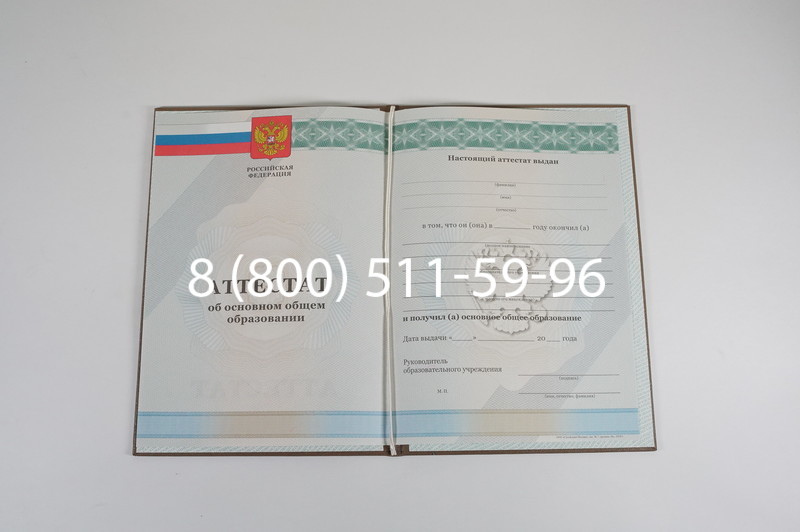 Аттестат за 9 класс 2011-2013 годов в Туле Аттестат за 9 класс 2011-2013 годов в Туле