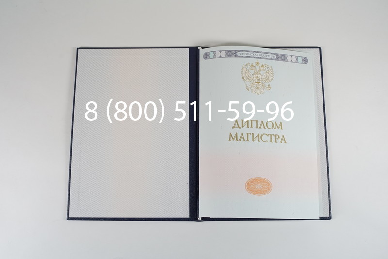 Диплом магистра 2014-2024 года в Туле