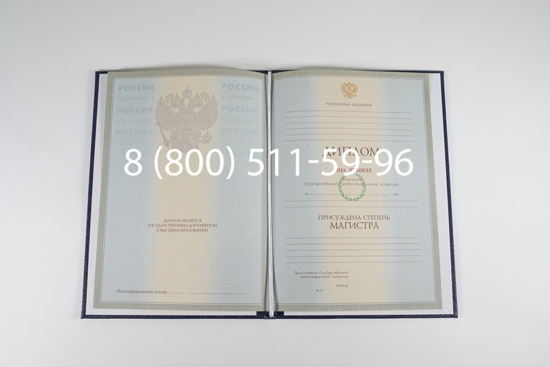 Диплом магистра 2003-2009 годов в Туле